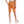 Load image into Gallery viewer, Boys Elastic Waist With Drawstring Comfy Short - Orange
