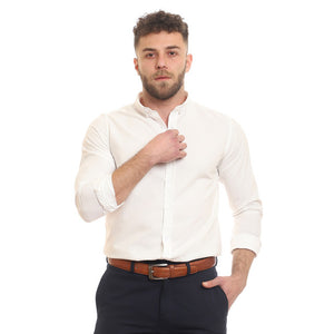 Solid Cotton Full Sleeves Casual Shirt