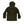 Load image into Gallery viewer, Side Pockets Hooded Long Sleeves Olive Bomber Jacket
