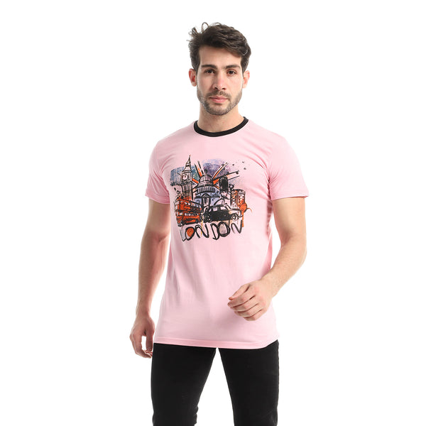 printed_round_neck_cotton_t-shirt_-_pink