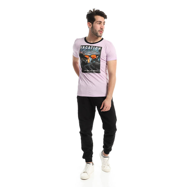 black_round_neck_printed_lavender_tee_