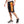 Load image into Gallery viewer, Vertical Color Block Shorts - Black &amp; Orange
