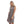 Load image into Gallery viewer, Striped Sleeveless V Neck Sleepshirt - Black &amp; Nude

