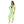 Load image into Gallery viewer, Lace Lined V Neck Nightgown - Pistachio &amp; Black
