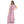 Load image into Gallery viewer, Front &amp; Side Slits Floral Nightgown - Purple, White &amp; Black
