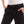 Load image into Gallery viewer, Double Closure Plain Black Elastic Waist Joggers
