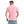 Front Stitches Pink Casual Polo Shirt