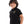 Load image into Gallery viewer, &quot;Think Positive&quot; Buttons Closure Black, White &amp; Yellow Polo Shirt
