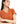 Side Slits Cap Sleeves Dress - Burnt Orange