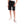 Load image into Gallery viewer, Back Pockets Plain Knee Length Shorts - Black
