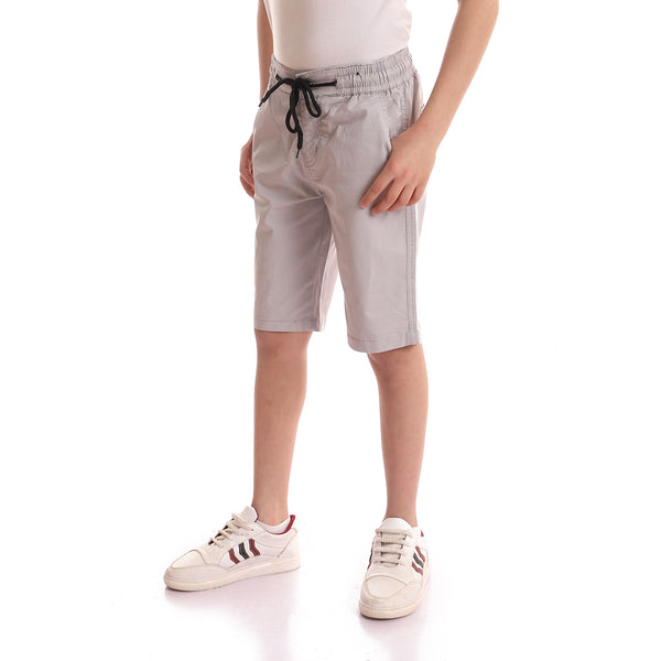 plain_grey_double_closure_gabardine_boys_shorts