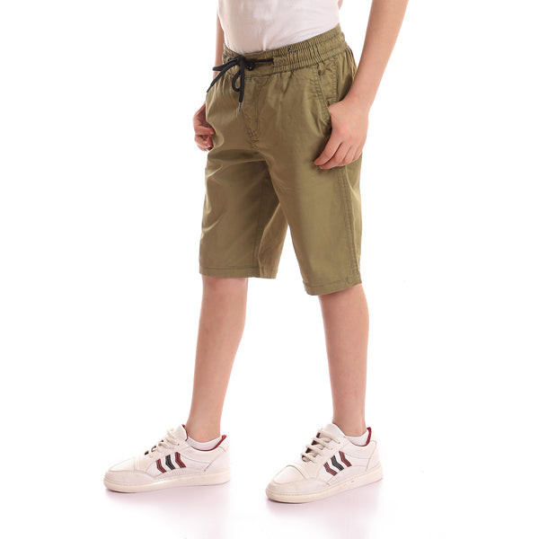 olive_knee_length_slash_pockets_boy_shorts