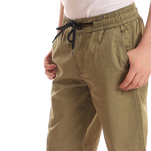 olive_knee_length_slash_pockets_boy_shorts