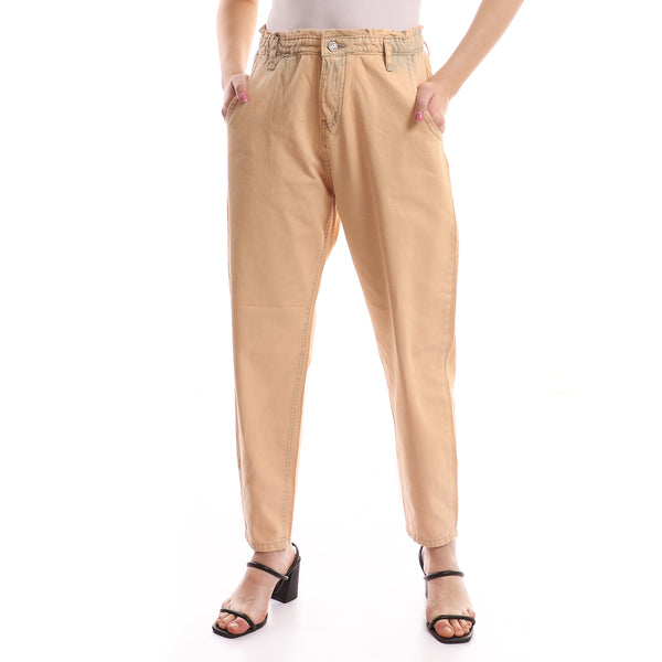 Simon Slouchy Fit Plain Gabardine Pants