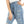 Load image into Gallery viewer, Light Blue High Waist Casual Ripped Jeans
