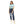 Load image into Gallery viewer, Thigh Printed Mom Fit Jeans - Classic Indigo
