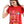 Women's T-Shirt With Printed Half Sleeves_Red