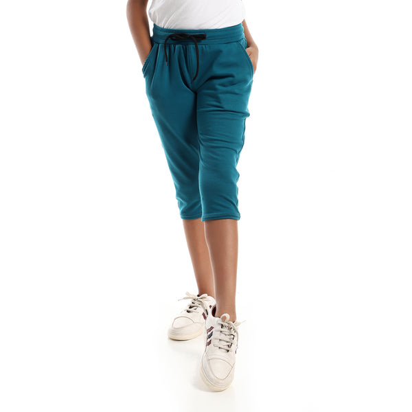 plain_side_pockets_teal_green_cotton_pantacourt