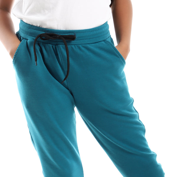 plain_side_pockets_teal_green_cotton_pantacourt