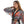 Load image into Gallery viewer, Sheer Patterned Slip On Summer Kimono - Black &amp; Orange
