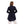 Load image into Gallery viewer, Turn Down Collar Stretchy Solid Tunic - Dark blue
