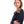 Turn Down Collar Stretchy Solid Tunic - Dark blue