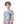 Load image into Gallery viewer, Boys Patterned Cotton Short Sleeves T-Shirt - Light Purple &amp; Black
