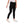Plain Cotton Fly Zipper Regular Black Pants