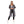 Plain Cotton Fly Zipper Regular Black Pants