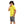 تحميل الصورة في عارض المعرض ، أكمام قصيرة مطبوعة على قميص بولو أصفر
