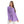 Embroidered mickey Button Down Shirt-light purple