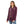 Embroidered Button Down Shirt - Dark Purple