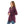 Embroidered Button Down Shirt - Dark Purple