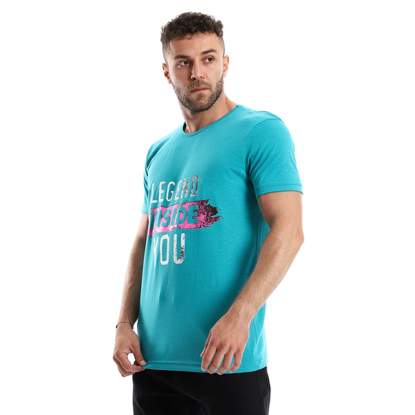 أكمام قصيرة "Legend Inside You" Tiffany Green Tee
