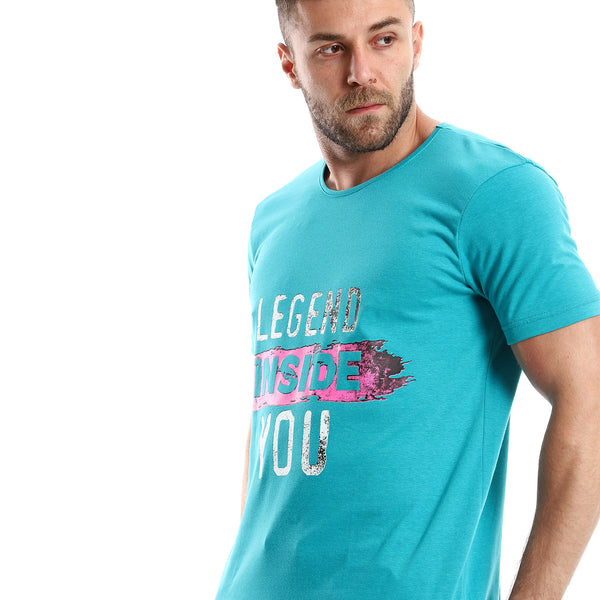 أكمام قصيرة "Legend Inside You" Tiffany Green Tee