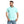 Printed Leaves Casual Aquamarine Polo Shirt