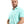 Load image into Gallery viewer, Printed Leaves Casual Aquamarine Polo Shirt
