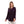 Standard Fit Polyester Long Sleeves Shirt - Dark Purple