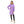 Load image into Gallery viewer, Knee Length Tunic with Long Sleeves - Dark Lavender
