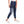 Standard Dark Blue Front Printed Casual Mom Fit Jeans