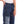 Standard Dark Blue Front Printed Casual Mom Fit Jeans