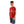 Printed Half Sleeves Cotton Boys Tee - Red