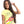 Driving Unicorn Front Print Tee - Yellow, Orange, Green & Black