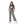 Casual Houndstooth Patterned Girls Pants - Black & White