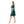 Load image into Gallery viewer, Puff Short Sleeves Patterned Dress - Green

