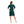 Load image into Gallery viewer, Puff Short Sleeves Patterned Dress - Green
