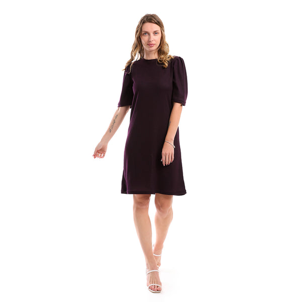 Dark purple summer dress outlet