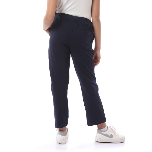 girls_casual_elastic_waist_with_drawstring_sweatpants_-_navy_blue
