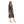 Oldish Patterned Black, Grey & Havana Dress