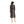 Oldish Patterned Black, Grey & Havana Dress